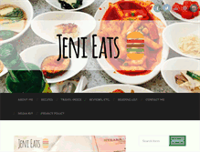 Tablet Screenshot of jenieats.com